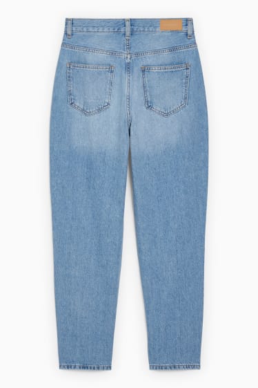 Tieners & jongvolwassenen - CLOCKHOUSE - mom jeans - high waist - jeanslichtblauw
