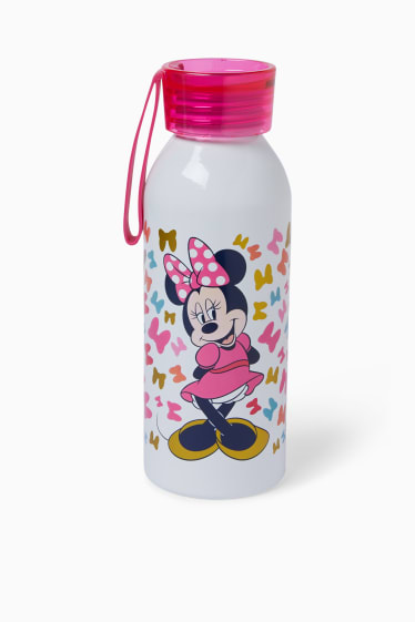 Dzieci dziewczynki - Myszka Minnie - butelka do picia - 500 ml - biały