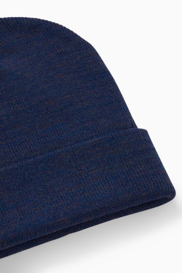 Heren - Muts - donkerblauw