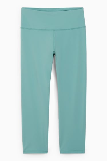 Femmes - Legging capri fonctionnel - Supportive - yoga - vert clair
