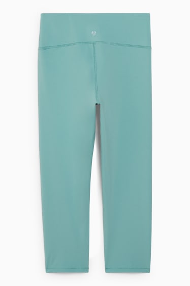 Femmes - Legging capri fonctionnel - Supportive - yoga - vert clair