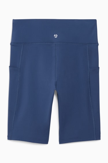 Damen - Radlerhose - Compressive - dunkelblau