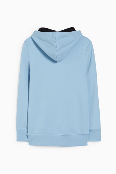 Bambini - Felpa con cappuccio - azzurro