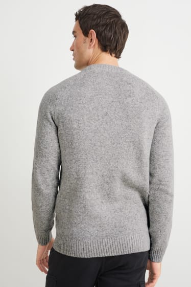 Uomo - Maglione - grigio chiaro melange