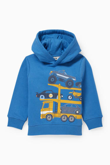 Enfants garçons - Sweat à capuche - bleu
