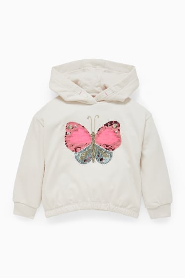 Children - Hoodie - shiny - white