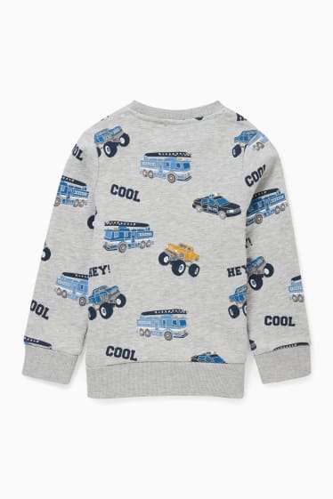 Enfants garçons - Sweat - gris clair chiné