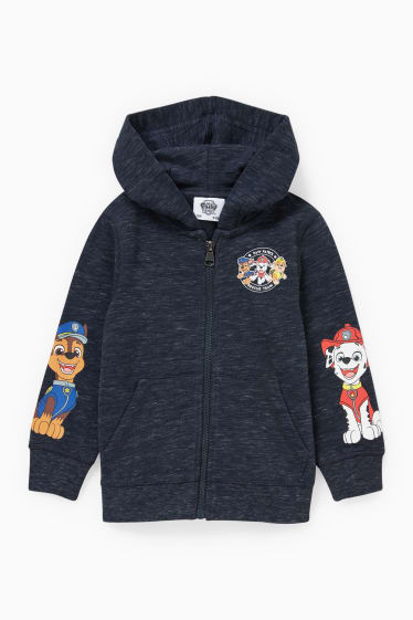 Children - PAW Patrol - set - zip-through sweatshirt and joggers - 2 piece - dark blue