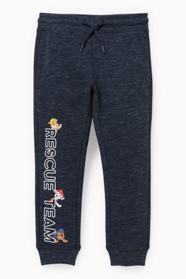 Kinderen - Paw Patrol - set - sweatvest en joggingbroek - 2-delig - donkerblauw