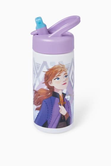 Kinder Mädchen - Die Eiskönigin - Trinkflasche - 420 ml - hellviolett