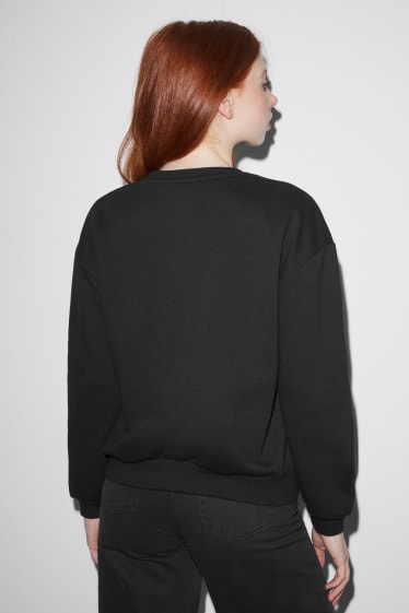 Femmes - CLOCKHOUSE - sweat - Michel-Ange, la Création d’Adam - noir
