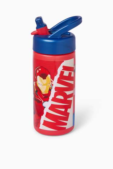 Kinderen - Marvel - drinkfles - 420 ml - rood