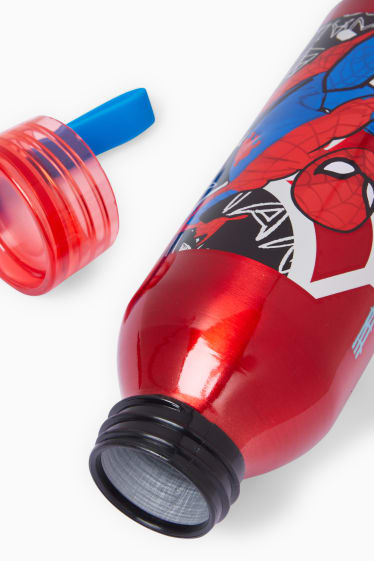 Niños - Spider-Man - botella aislante - 500 ml - rojo