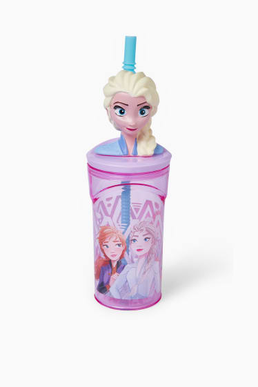 Copii - Frozen - sticlă de apă - 360 ml - violet deschis