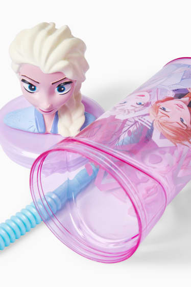 Kinderen - Frozen - drinkfles - 360 ml - lichtpaars