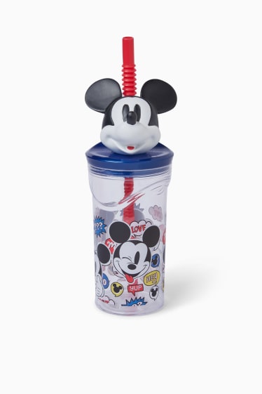 Kinderen - Mickey Mouse - drinkbeker - 360 ml - zwart