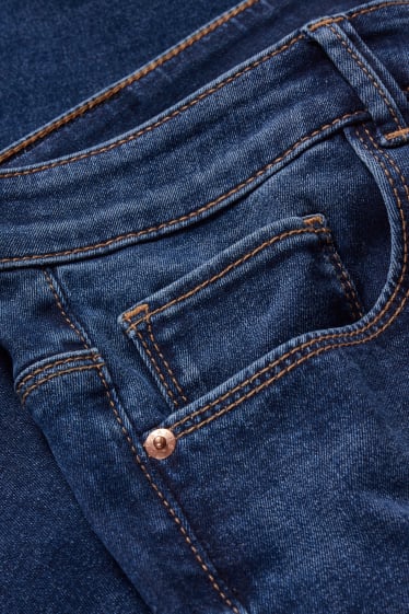 Dames - Skinny jeans - mid waist - LYCRA® - jeansblauw