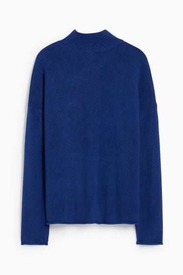 Damen - Pullover - blau