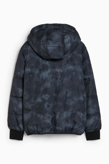 Kinder Jungen - Wendejacke - schwarz