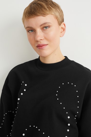 Damen - Sweatshirt - schwarz