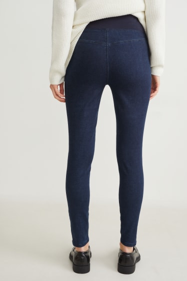 Femmes - Jean de grossesse - jegging jean - LYCRA® - jean bleu foncé