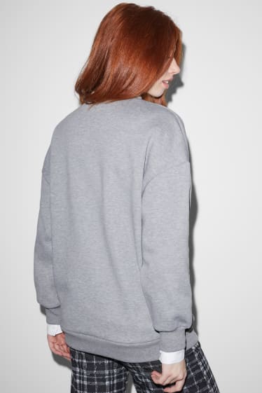 Dames - CLOCKHOUSE - sweatshirt - Yale University - licht grijs-mix