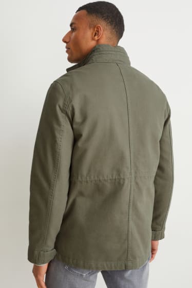 Hombre - Chaqueta con capucha - verde