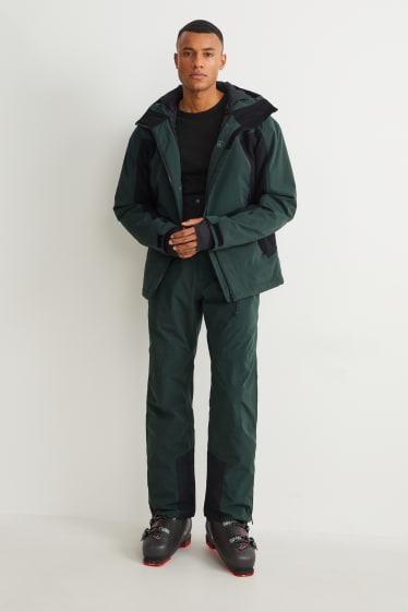 Men - Ski pants - dark green