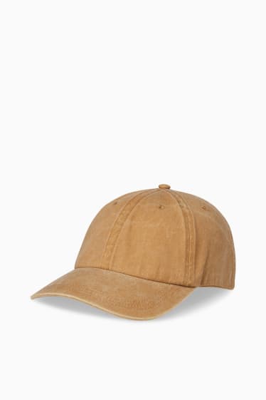 Hommes - Casquette - marron