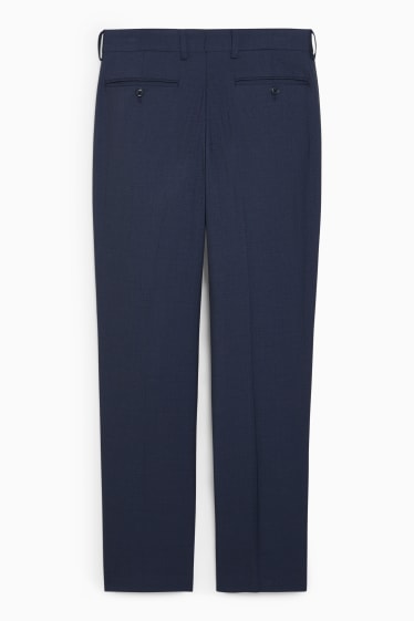 Home - Pantalons combinables - regular fit - stretch - LYCRA® - blau fosc
