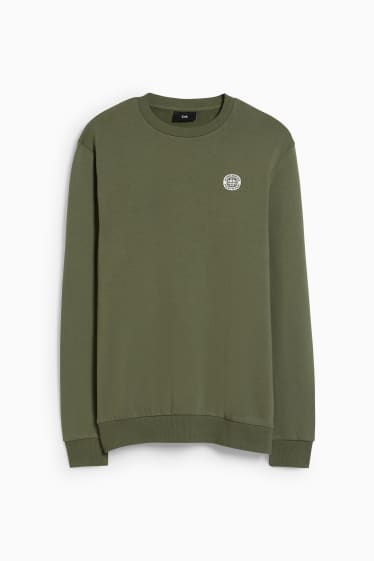 Hommes - Sweat - vert foncé