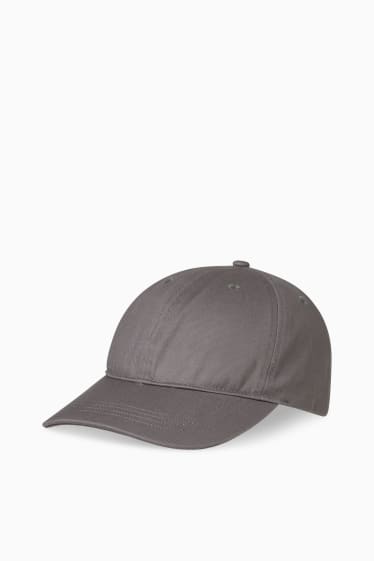 Hommes - Casquette - gris