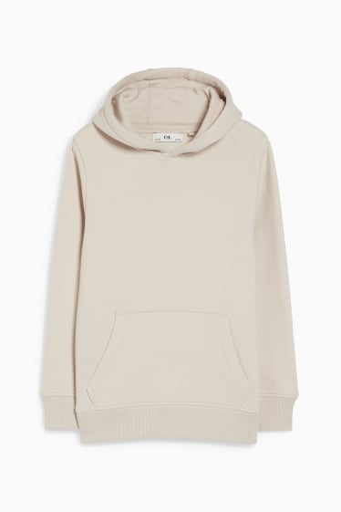 Enfants - Sweat à capuche - genderneutral - gris clair