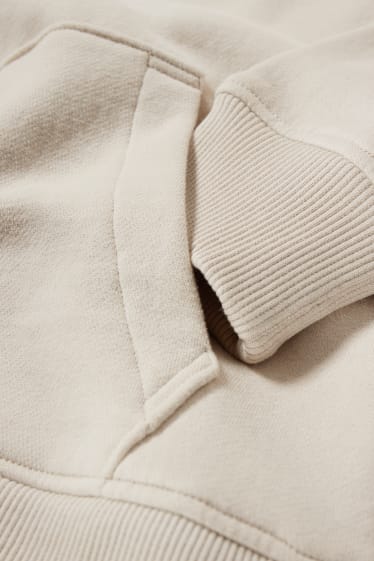 Nen - Dessuadora amb caputxa - gènere neutre - gris clar