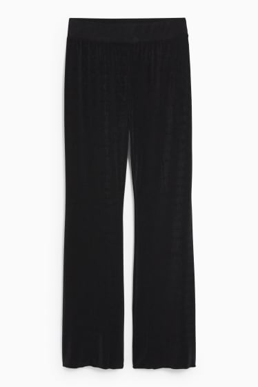 Donna - CLOCKHOUSE - pantaloni in jersey - relaxed fit - nero