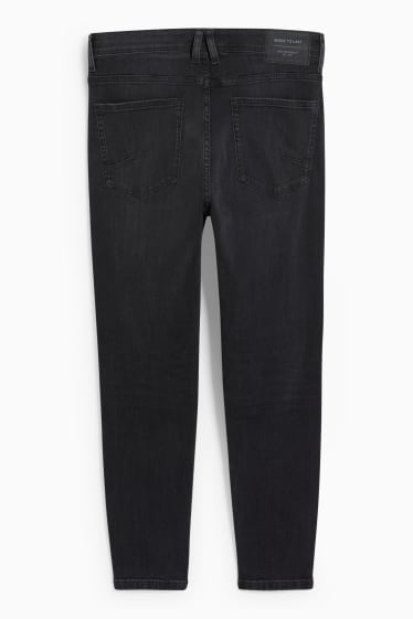 Bărbați - Carrot jeans - LYCRA® - denim-gri închis