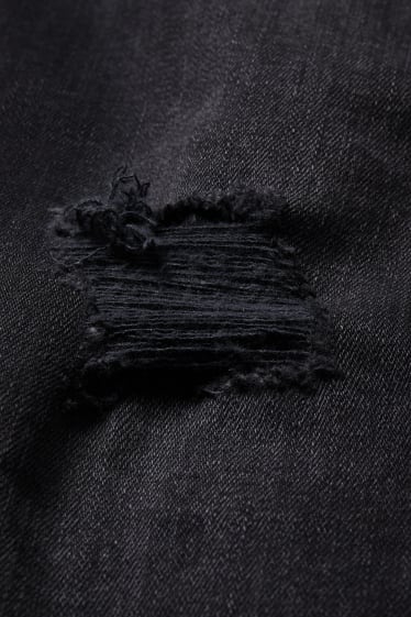 Bărbați - Carrot jeans - LYCRA® - denim-gri închis