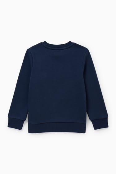 Kinder Buben - Dino - Sweatshirt - dunkelblau