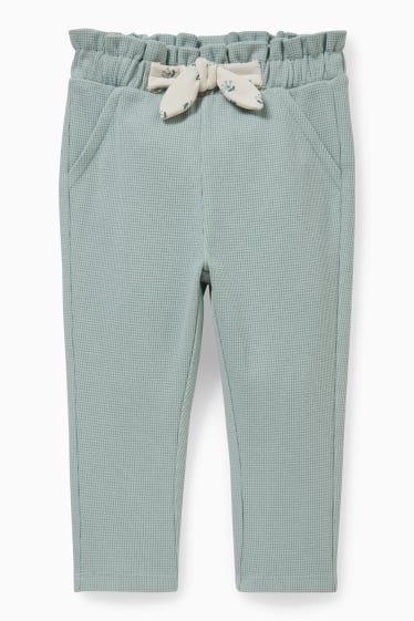 Baby Mädchen - Baby-Outfit - 2 teilig - hellgrün