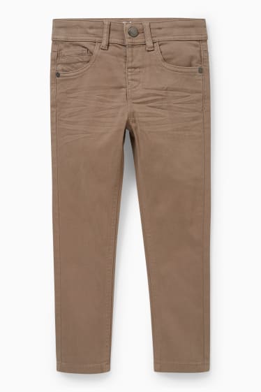 Enfants - Pantalon - skinny fit - LYCRA® - beige