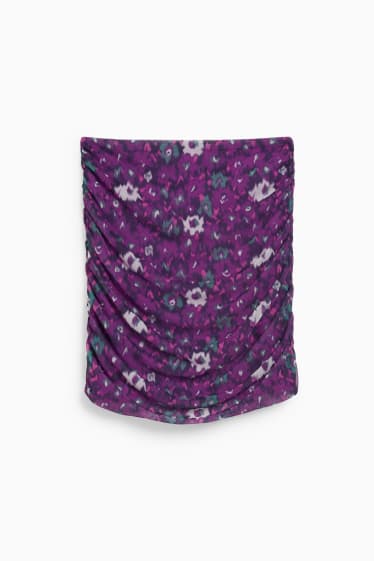 Mujer - CLOCKHOUSE - minifalda - violeta