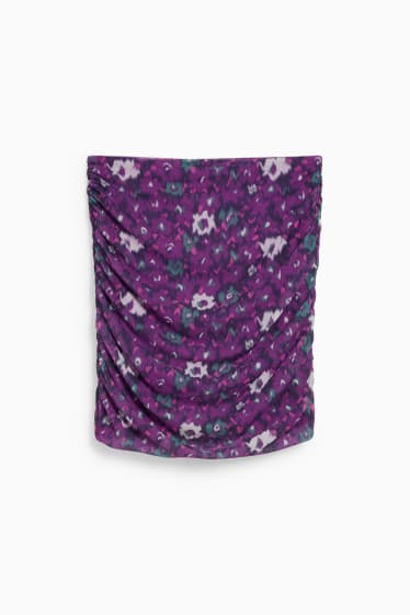 Damen - Minirock - violett