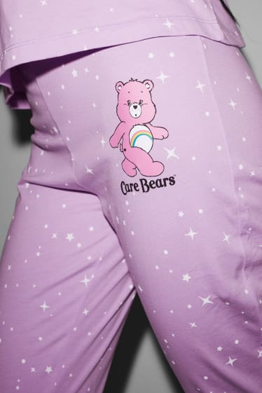 Dospívající a mladí - CLOCKHOUSE - pyžamové kalhoty - Care Bears - světle fialová