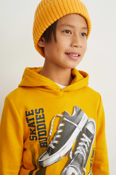 Kinderen - Hoodie - licht oranje