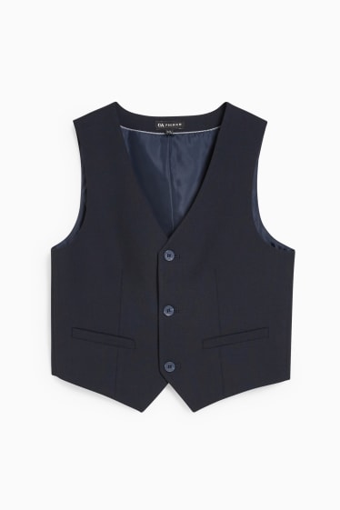 Children - Mix-and-match waistcoat - stretch - LYCRA® - dark blue