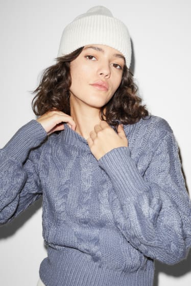 Femmes - CLOCKHOUSE - pull - bleu clair