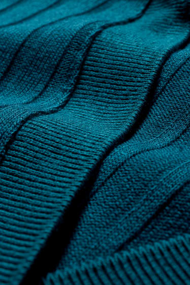 Donna - Vestito aderente - verde scuro