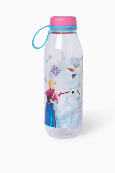 Enfants - La Reine des Neiges - gourde - 650 ml - rose