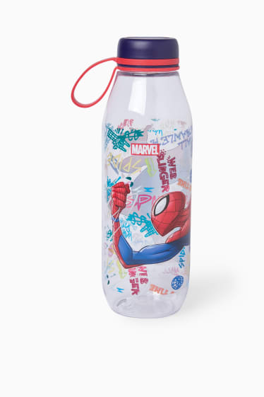 Copii - Băieți - Omul-Păianjen - sticlă de apă - 650 ml - roșu