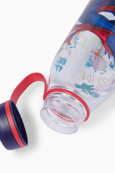 Copii - Băieți - Omul-Păianjen - sticlă de apă - 650 ml - roșu